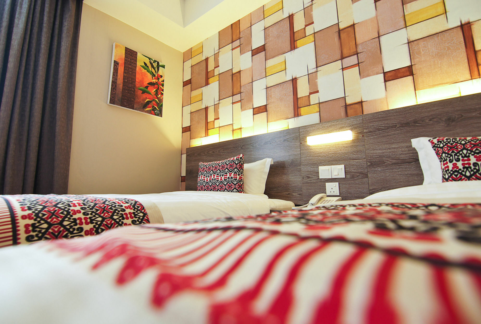 Ajang Hotel Miri Bagian luar foto